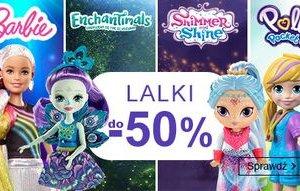Barbie, Enchantimals, Polly Pocket, Shimmer Shine do -50%