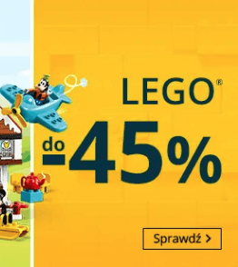 Klocki LEGO i Duplo do -45%
