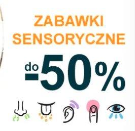 Promocja na zabawki sensoryczne do -50%