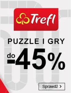 Puzzle i gry TREFL w Smyku do -45%