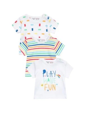 Zdjęcie produktu 3pak kolorowych t-shirtów dla niemowlaka Minoti