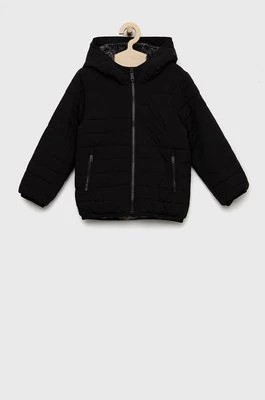 Zdjęcie produktu Abercrombie & Fitch kurtka dziecięca kolor czarny