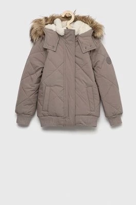 Zdjęcie produktu Abercrombie & Fitch kurtka dziecięca kolor szary
