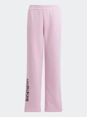 Zdjęcie produktu adidas Spodnie dresowe Fleece Kids IJ5953 Różowy Loose Fit