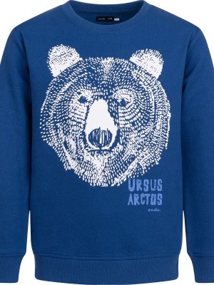Zdjęcie produktu Bluza dla chłopca z niedźwiedziem, niebieska 9-13 lat Endo