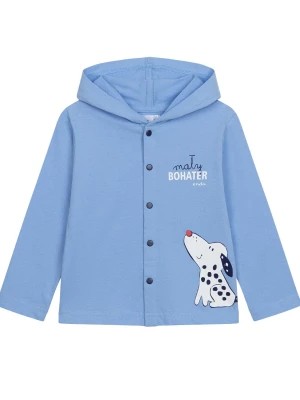 Zdjęcie produktu Bluza dla dziecka do 2 lat, z psem, niebieska Endo