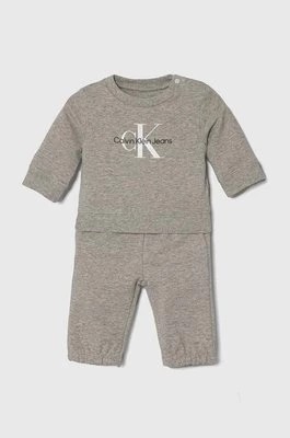 Zdjęcie produktu Calvin Klein Jeans dres niemowlęcy kolor szary