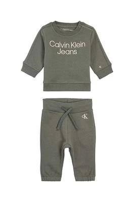 Zdjęcie produktu Calvin Klein Jeans dres niemowlęcy kolor zielony