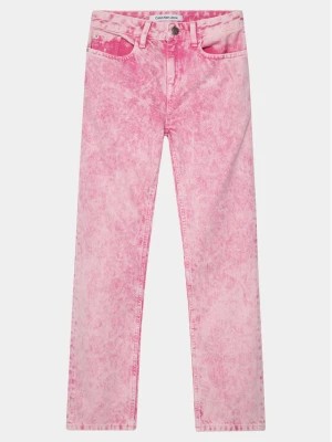 Zdjęcie produktu Calvin Klein Jeans Jeansy IG0IG02270 Różowy Straight Fit