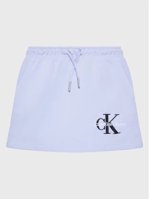 Zdjęcie produktu Calvin Klein Jeans Spódnica Monogram Off Placed IG0IG01578 Fioletowy Regular Fit