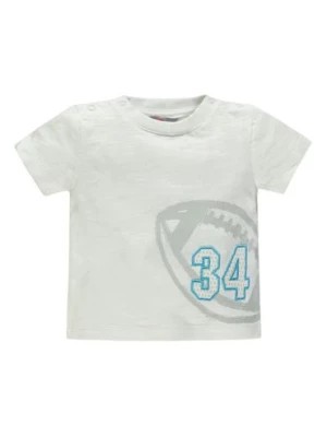 Zdjęcie produktu Chłopięca niemowlęca bluzka z krótkim rękawem biały Kanz