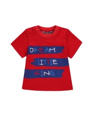Zdjęcie produktu Chłopięca niemowlęca bluzka z krótkim rękawem czerwona Kanz