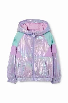 Zdjęcie produktu Desigual kurtka dziecięca kolor różowy