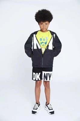 Zdjęcie produktu Dkny szorty dziecięce kolor czarny DKNY