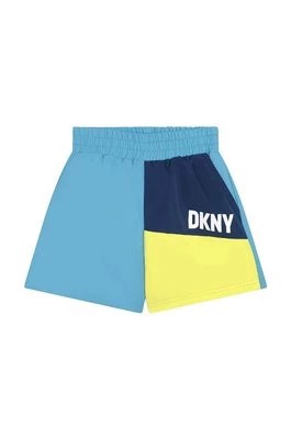 Zdjęcie produktu Dkny szorty kąpielowe dziecięce kolor niebieski DKNY