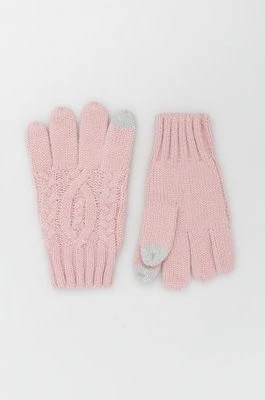 Zdjęcie produktu GAP rękawiczki dziecięce kolor różowy Gap