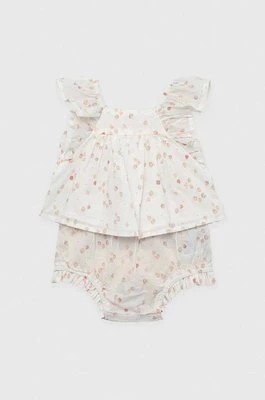 Zdjęcie produktu GAP sukienka bawełniana niemowlęca kolor biały Gap