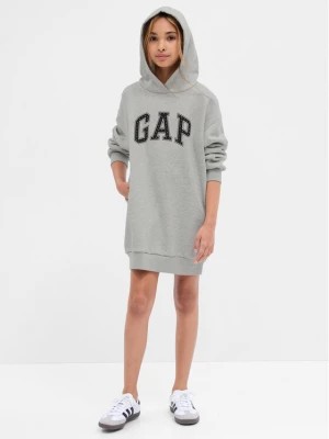 Zdjęcie produktu Gap Sukienka codzienna 741076-00 Szary Regular Fit