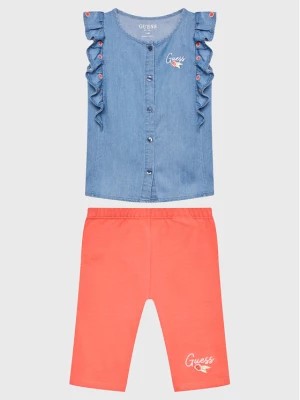 Zdjęcie produktu Guess Komplet bluzka i legginsy A3GG03 WFBS0 Kolorowy Regular Fit