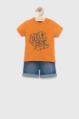 Zdjęcie produktu Guess komplet niemowlęcy kolor pomarańczowy