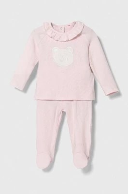Zdjęcie produktu Guess komplet niemowlęcy kolor różowy