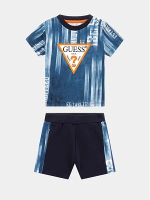Zdjęcie produktu Guess Komplet t-shirt i szorty sportowe I4RG06 K8HM3 Kolorowy Regular Fit