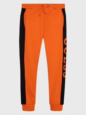 Zdjęcie produktu Guess Spodnie dresowe L3RQ24 KA6R3 Pomarańczowy Regular Fit