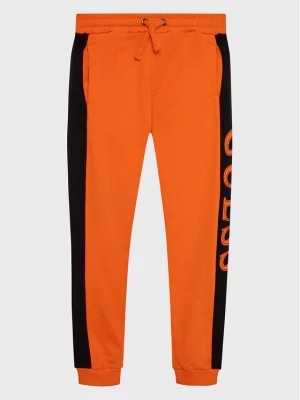 Zdjęcie produktu Guess Spodnie dresowe N3RQ12 KA6R3 Pomarańczowy Regular Fit