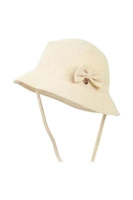 Zdjęcie produktu Jamiks kapelusz bawełniany dziecięcy MARIT kolor beżowy bawełniany