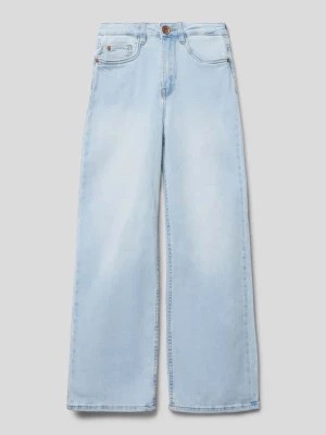 Zdjęcie produktu Jeansy z szerokimi nogawkami i wpuszczanymi kieszeniami w stylu francuskim model ‘Annema’ Garcia