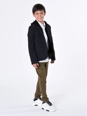 Zdjęcie produktu Karl Lagerfeld Kids Spodnie dresowe Z24164 D Khaki Regular Fit