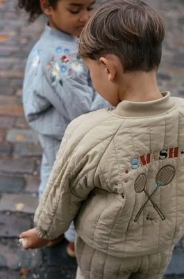 Zdjęcie produktu Konges Sløjd kurtka bomber dziecięca kolor beżowy