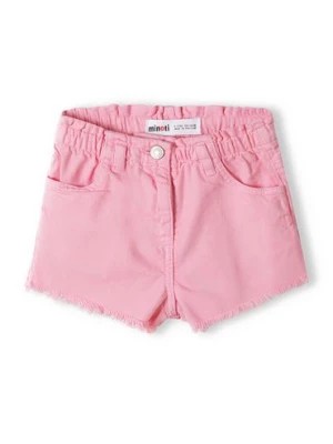 Zdjęcie produktu Krótkie spodenki tkaninowe dla dziewczynki- różowe Minoti