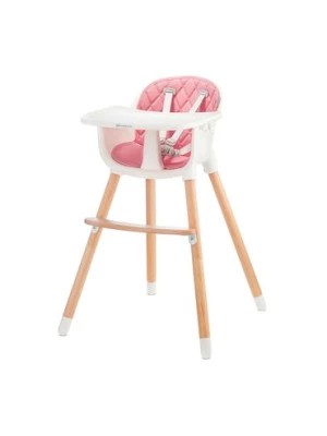 Zdjęcie produktu Krzesełko do karmienia Sienna Kindekraft - różowe Kinderkraft