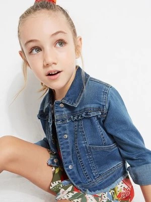 Zdjęcie produktu Kurtka jeansowa dla dziewczynki Mayoral - niebieska