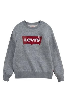 Zdjęcie produktu Levi's Bluza dziecięca kolor szary z nadrukiem