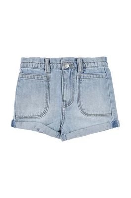 Zdjęcie produktu Levi's szorty jeansowe dziecięce kolor niebieski gładkie