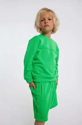 Zdjęcie produktu Marc Jacobs bluza dziecięca kolor zielony z aplikacją