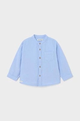 Zdjęcie produktu Mayoral koszula bawełniana niemowlęca kolor niebieski