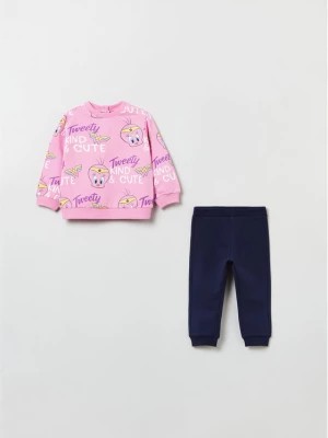 Zdjęcie produktu OVS Komplet bluza i legginsy LOONEY TUNES 1848466 Różowy Regular Fit