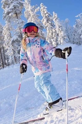 Zdjęcie produktu Reima kurtka narciarska dziecięca Posio kolor różowy