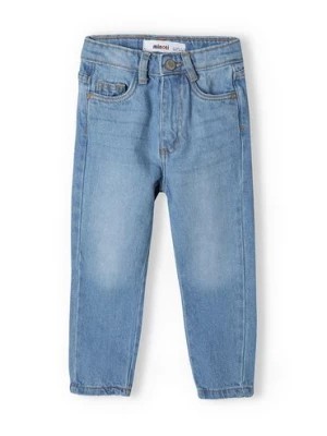 Zdjęcie produktu Spodnie jeansowe typu mom jeans dla dziewczynki Minoti