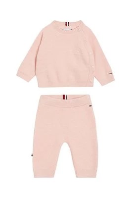 Zdjęcie produktu Tommy Hilfiger komplet niemowlęcy kolor różowy