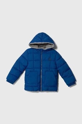 Zdjęcie produktu United Colors of Benetton kurtka dziecięca kolor niebieski