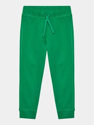Zdjęcie produktu United Colors Of Benetton Spodnie dresowe 3BC1CF04P Zielony Regular Fit