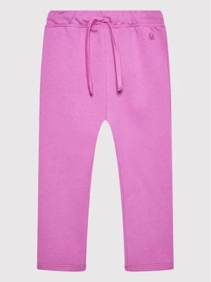 Zdjęcie produktu United Colors Of Benetton Spodnie dresowe 3J70GF014 Różowy Regular Fit