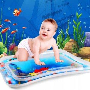 Nadmuchiwana mata wodna dla niemowląt dzieci Tummy -49%