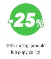 Multrirabaty -25% na 2gi produkt lub 5ty produkt za 1zł