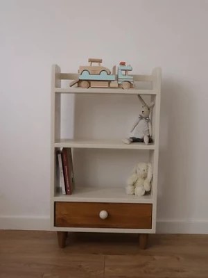Zdjęcie produktu Biblioteczka , drewniany regalik dziecięcy Little Wood Bunny