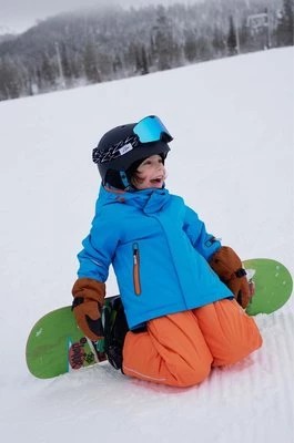 Zdjęcie produktu Reima spodnie do sportów zimowych dziecięce kolor pomarańczowy